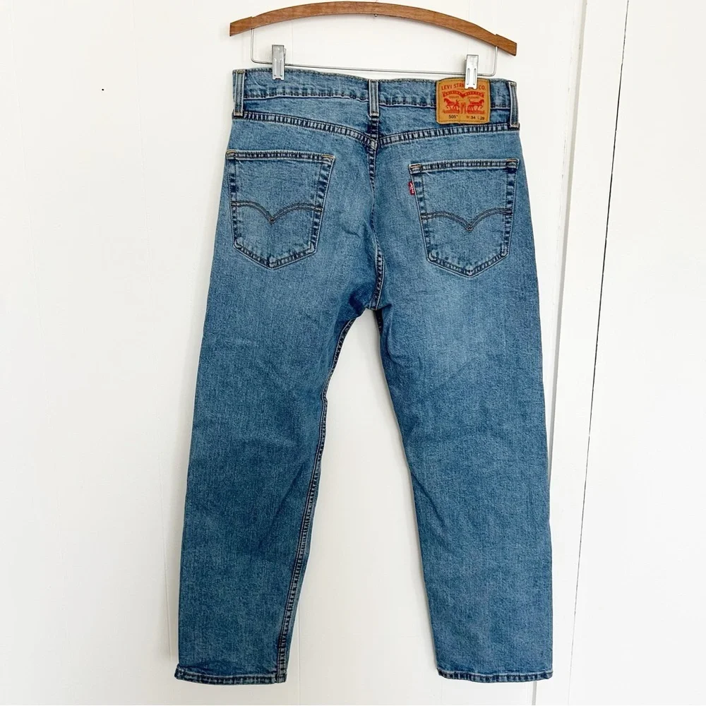 Levi’s 505 Regular‎ Fit Men’s Jeans Size 34x29